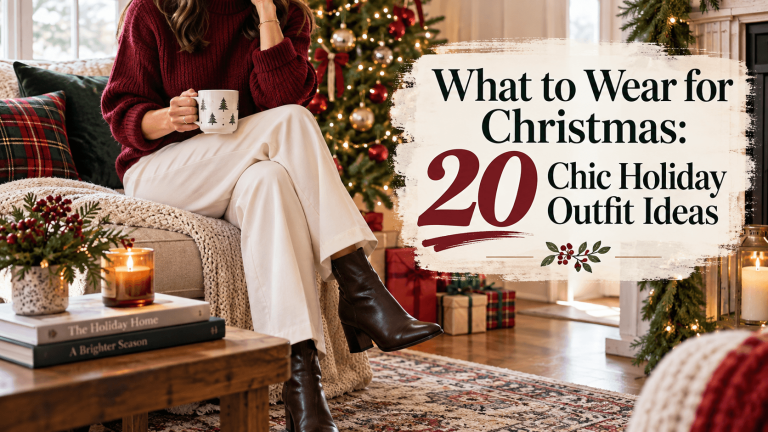 What to Wear for Christmas 20 Chic Holiday Outfit Ideas