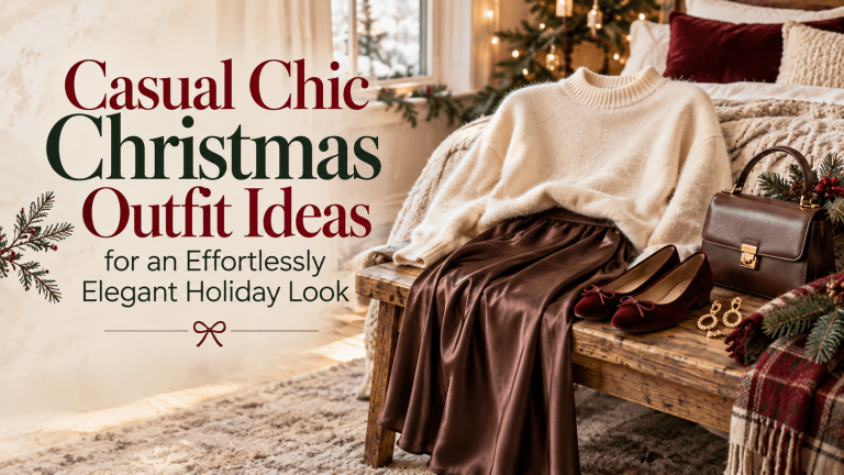 Casual Chic Christmas Outfit Ideas for an Effortlessly Elegant Holiday Look