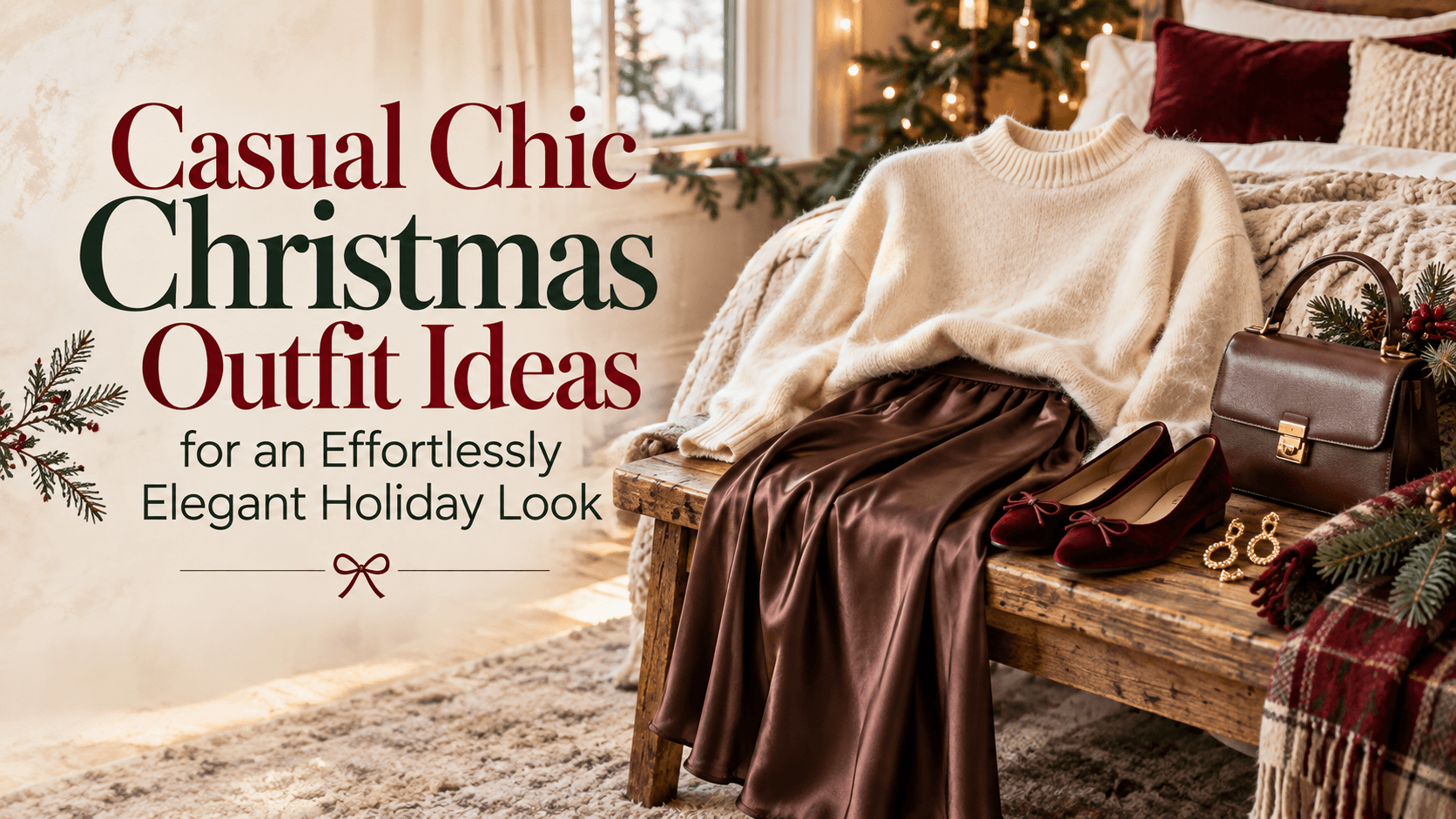 Casual Chic Christmas Outfit Ideas for an Effortlessly Elegant Holiday Look