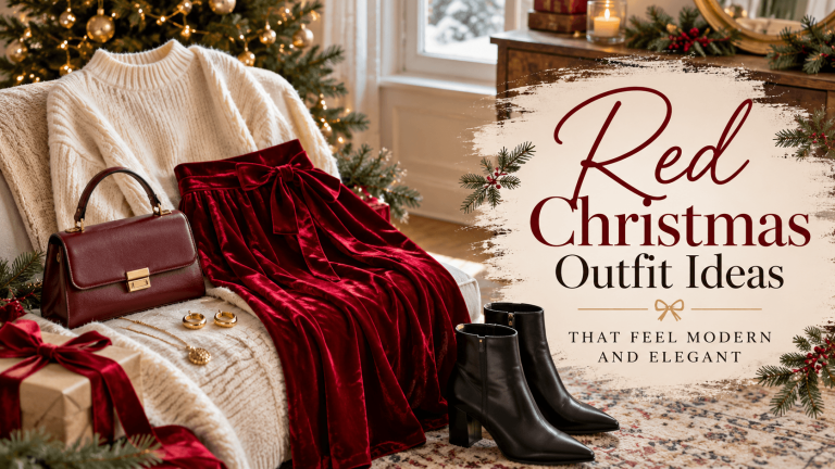 Red Christmas Outfit Ideas That Feel Modern and Elegant